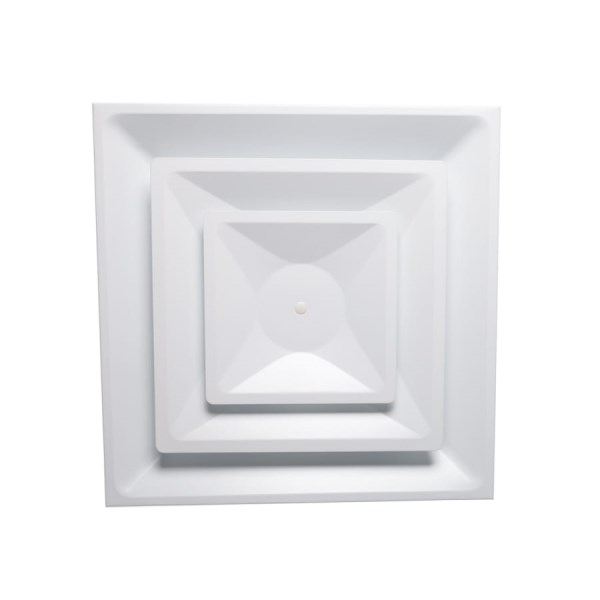 DIFFUSER FIXED PATTERN 6in 2 TIER WHITE TRUAIRE, item number: 2003CD-6